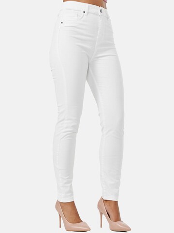 Tazzio Skinny Jeans 'F103' in White: front
