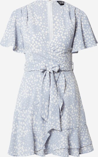 Parallel Lines Robe en bleu clair / blanc, Vue avec produit