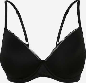 HUGO Red Push-up BH in Schwarz: predná strana