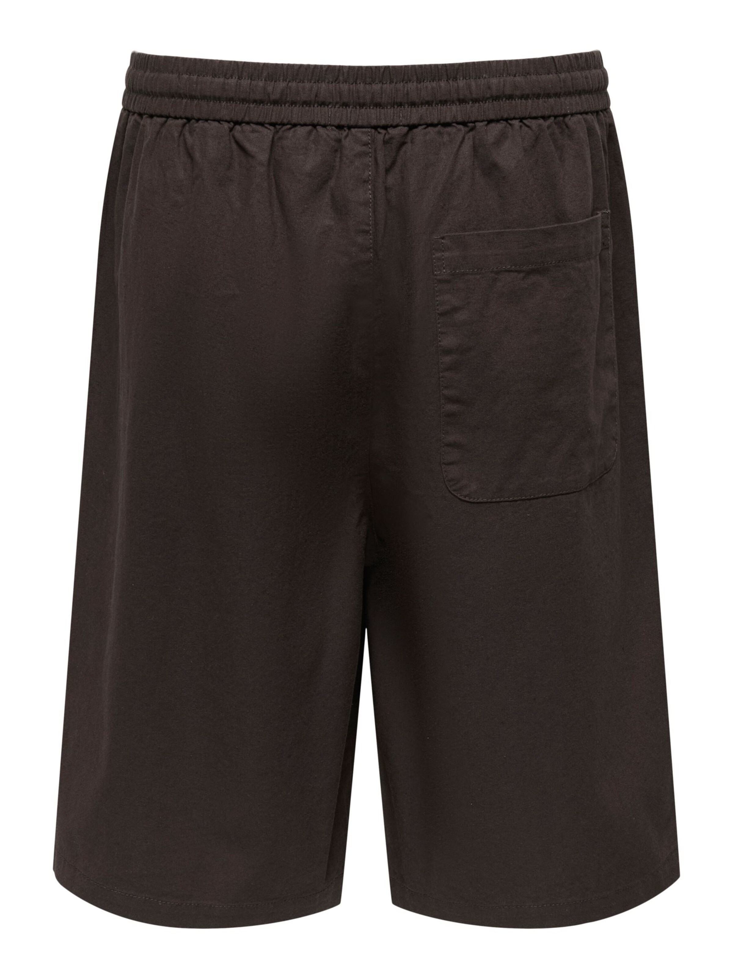 Only & Sons Wide Leg Bukser 'ONSDaves' i brun