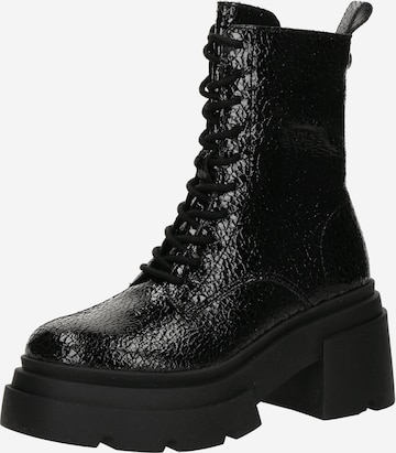 STEVE MADDEN Nauhanilkkurit 'Tossup' värissä musta: etupuoli