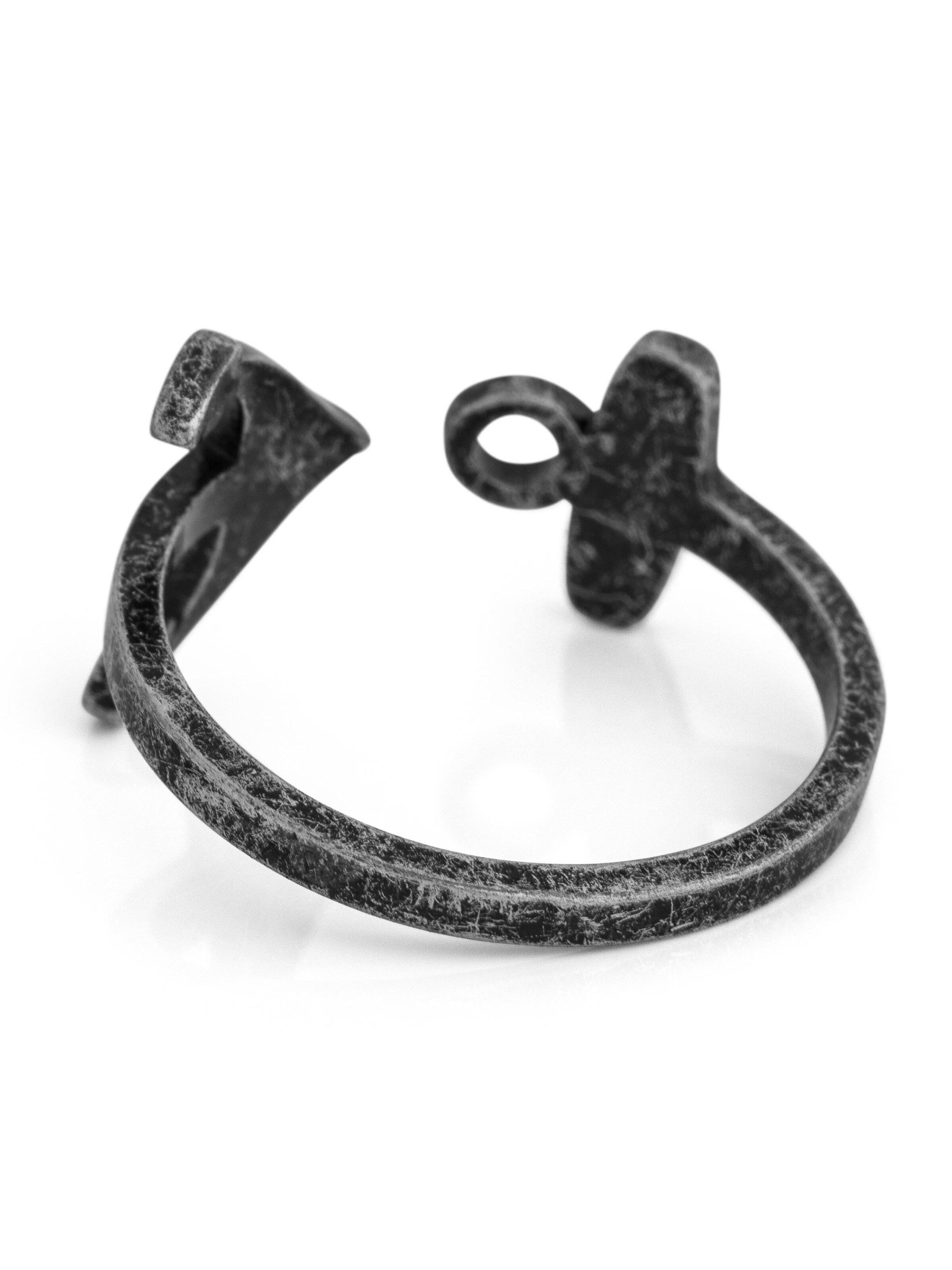 Akitsune Ring 'Anchor' in Silver