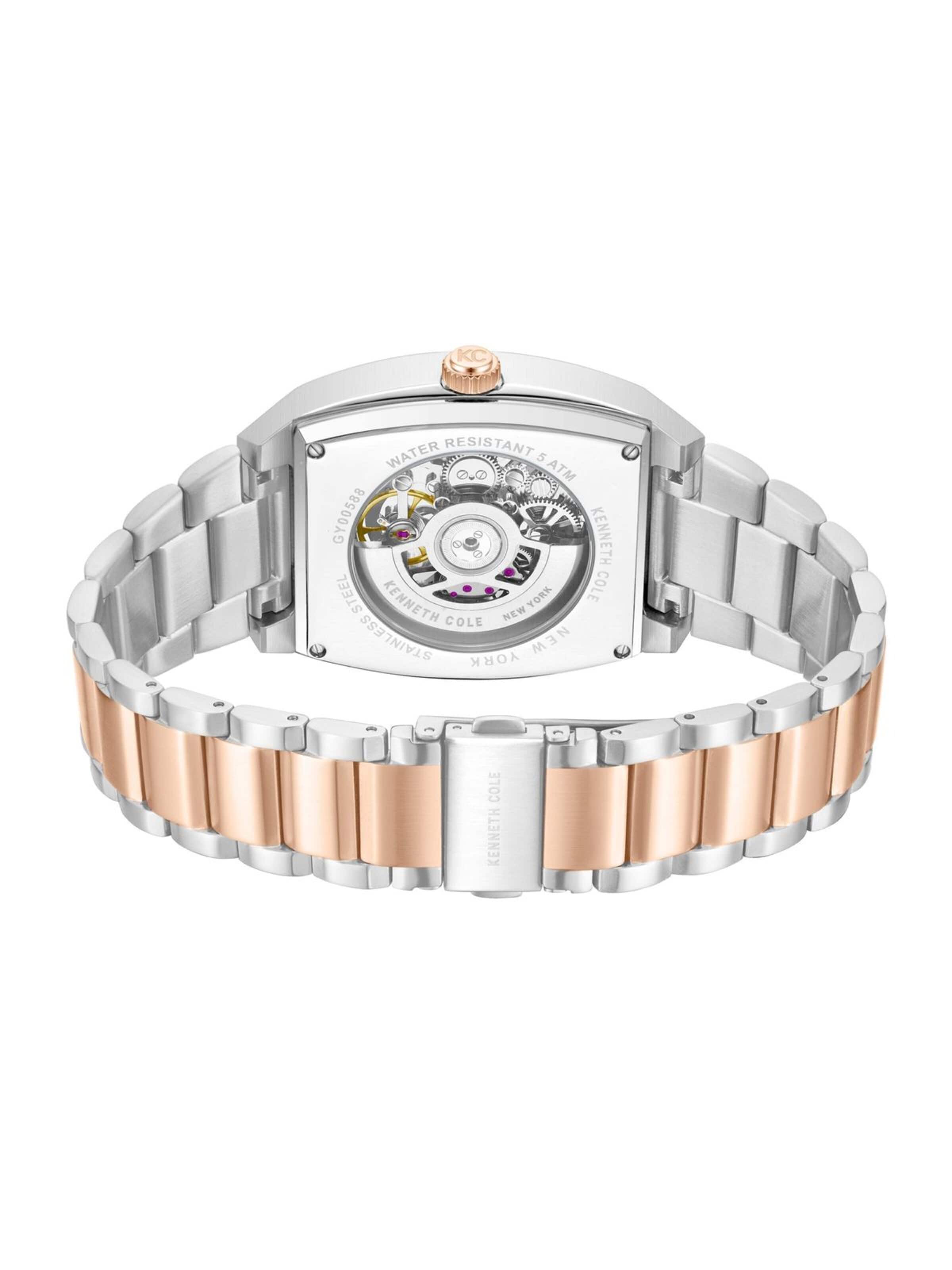 Montre à affichage analogique Kenneth Cole en argent