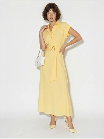 Bianco Lucci Kleid in Gelb