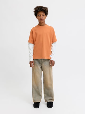 Jack & Jones Junior Sweatshirt 'JCOECHO' in Orange