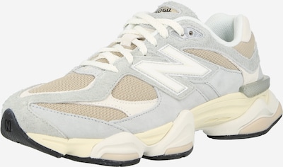 Sportbačiai be auliuko '9060' iš new balance, spalva – smėlio spalva / šviesiai pilka / balta, Prekių apžvalga