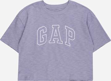 T-Shirt GAP en violet : devant