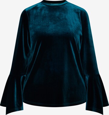 Usha Shirt in Blauw: voorkant