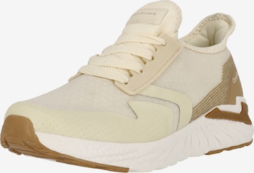 ENDURANCE Platform trainers 'Lavender' in Beige: front