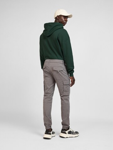 WOTEGA Slim fit Cargo Pants '341' in Grey
