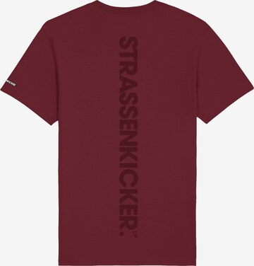 STRASSENKICKER T-Shirt in Rot