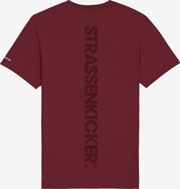 STRASSENKICKER Shirt in Red