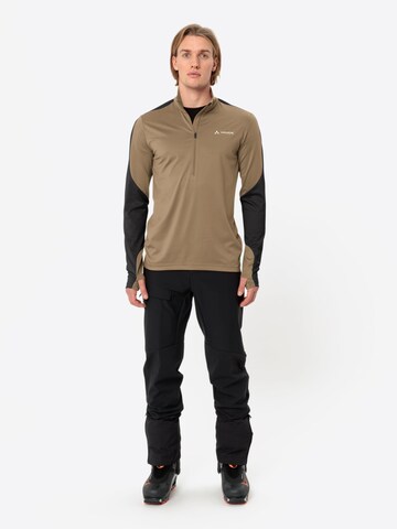 VAUDE Sports sweater 'Livigno' in Green