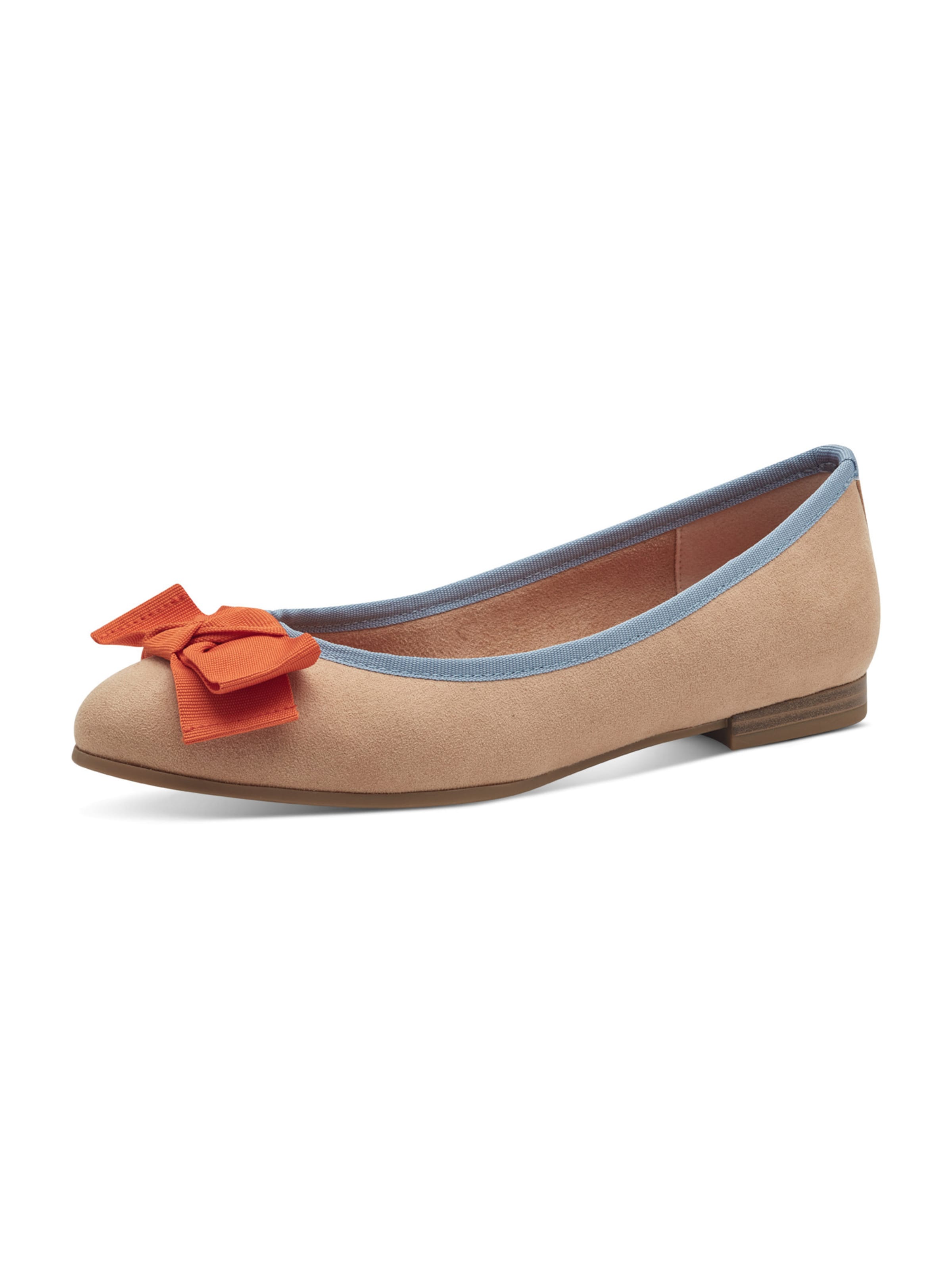 MARCO TOZZI Ballerina in Beige: front