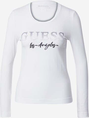 Maglietta di GUESS in bianco: frontale