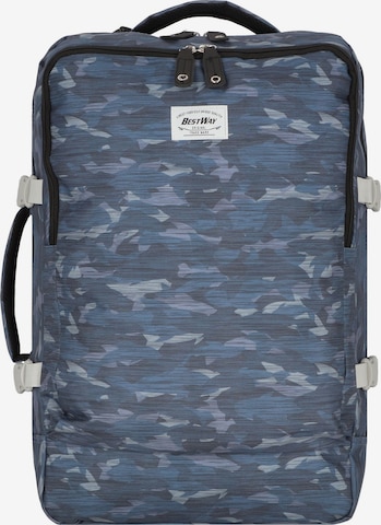 Worldpack Backpack in Blue: front
