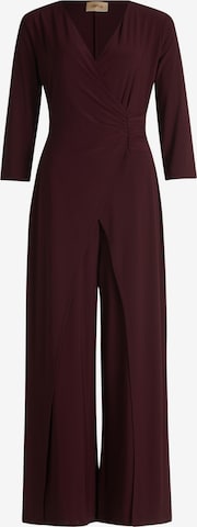 Tuta jumpsuit di Cartoon in lilla: frontale