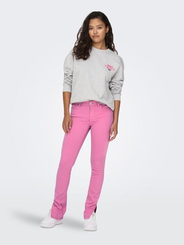 ONLY Baggy Jeans 'Blush' in Pink: front