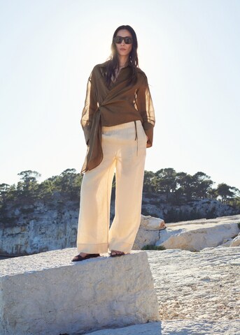 MANGO Blouse 'Crusade' in Brown