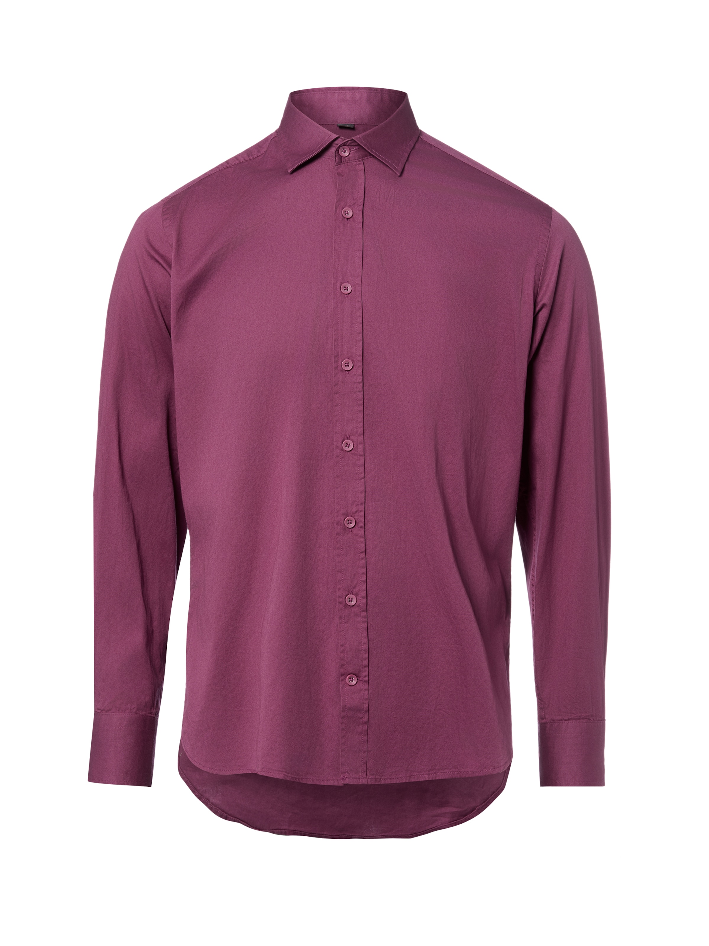 Coupe regular Chemise Nils Sundström en violet : devant