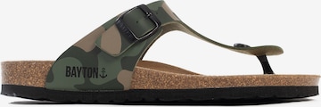 Bayton T-bar sandals 'MERCURE' in Green