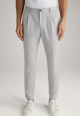 JOOP! Loose fit Pleat-Front Pants 'Lester ' in Grey: front