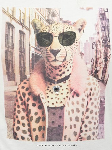 ONLY Shirt 'ONLVIBE' in White