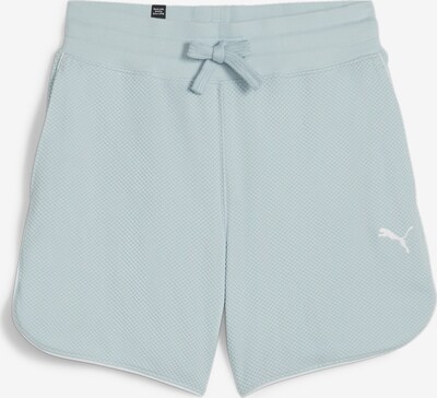 PUMA Pantalon de sport 'Her' en bleu pastel / blanc, Vue avec produit