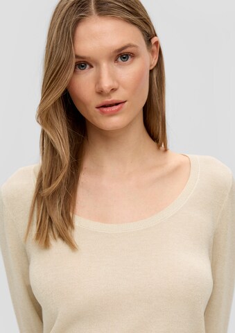 Pull-over s.Oliver BLACK LABEL en beige