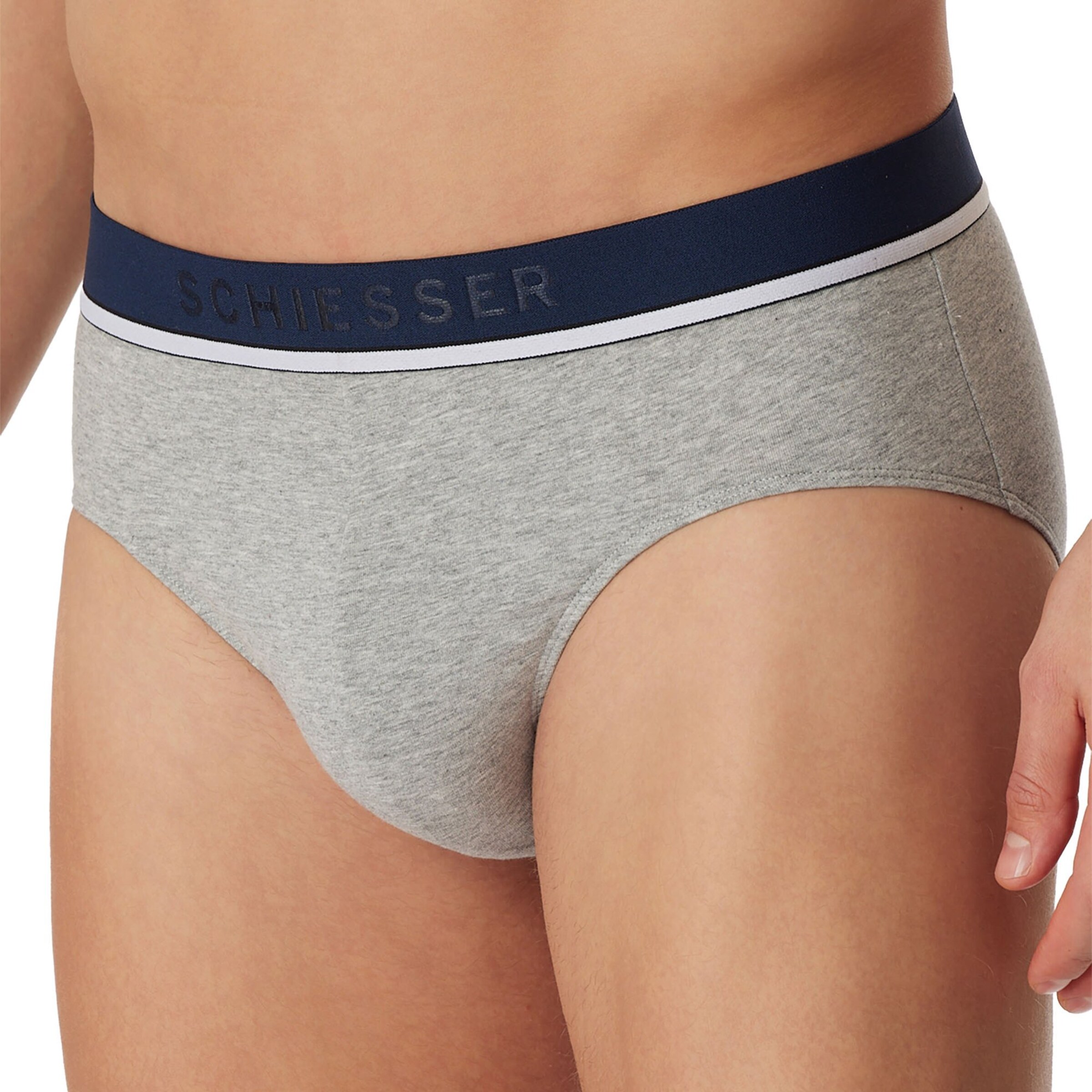 SCHIESSER Slip - kék