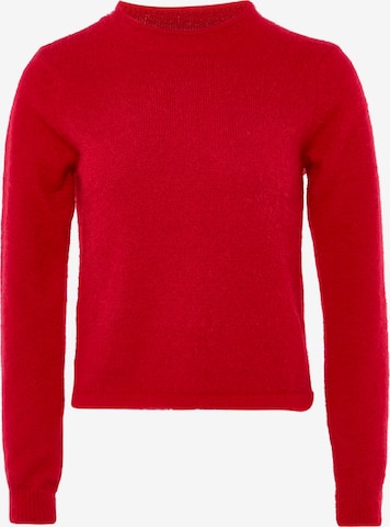 Pull-over Poomi en rouge : devant