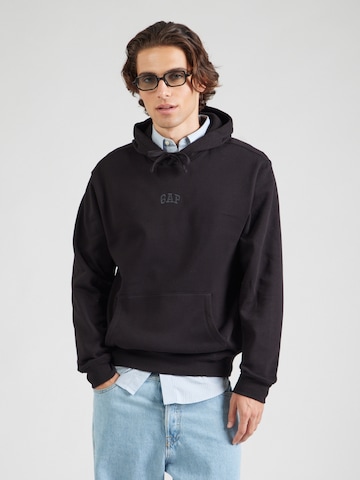 Sweat-shirt GAP en noir : devant