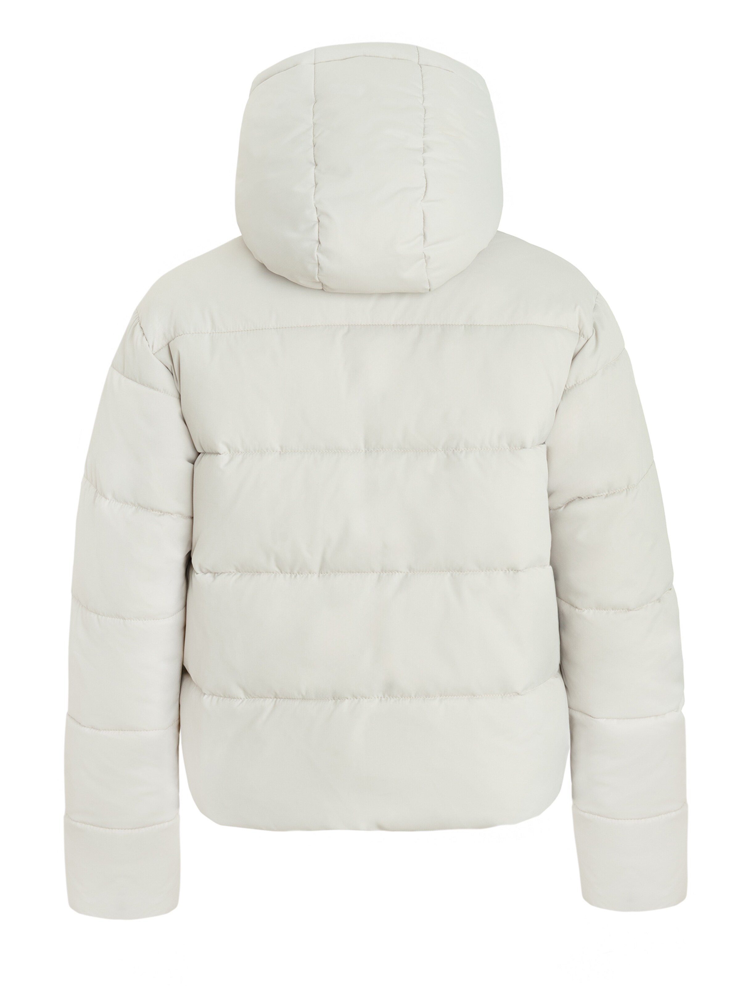 NoWear Winter Jacket in White: back