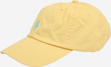 Cappello da baseball di Polo Ralph Lauren in giallo: frontale