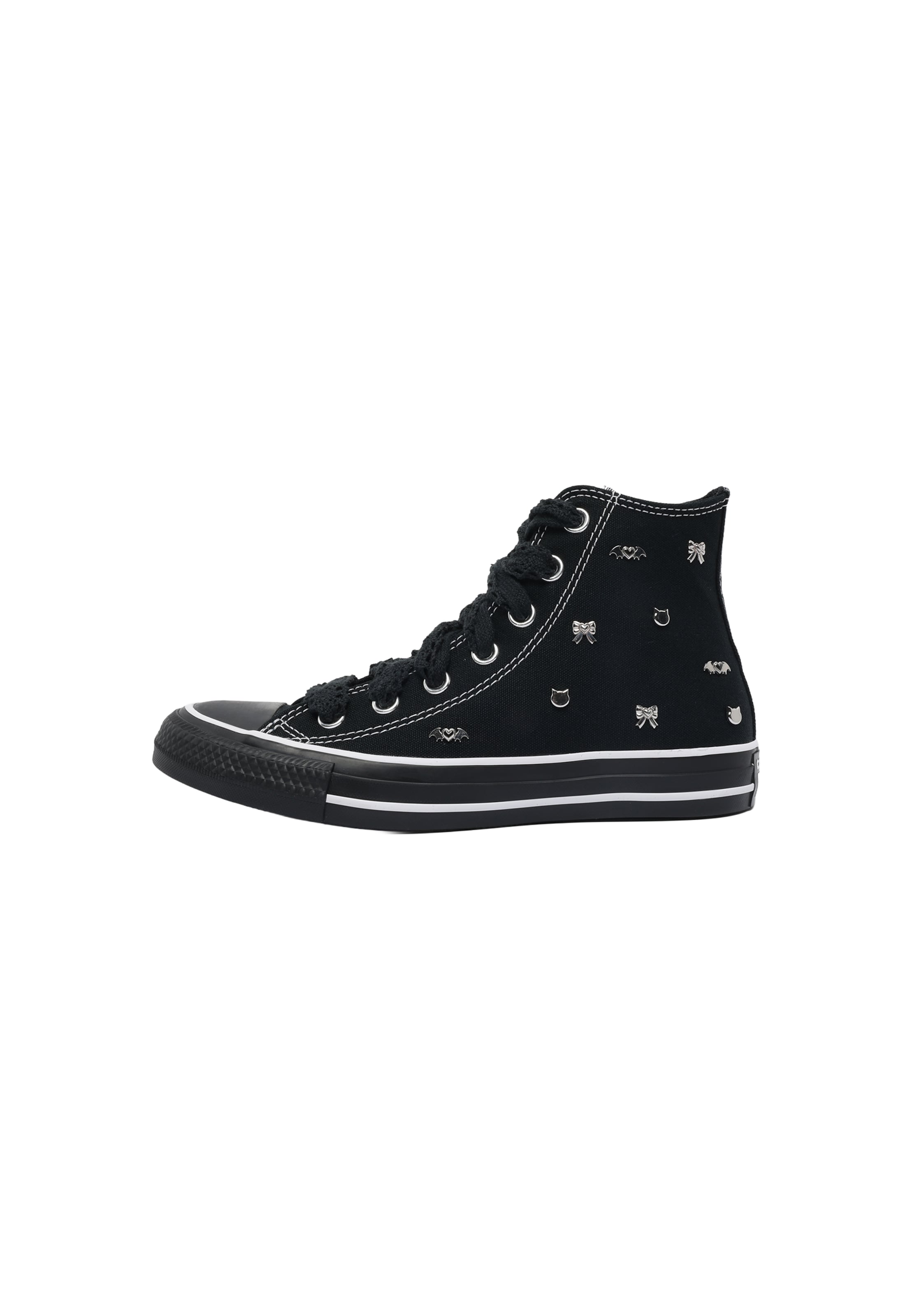 CONVERSE Sneaker 'CTAS HI' in Schwarz: Vorderseite
