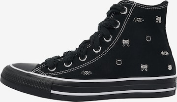 CONVERSEVisoke tenisice 'CTAS HI' - crna boja: prednji dio