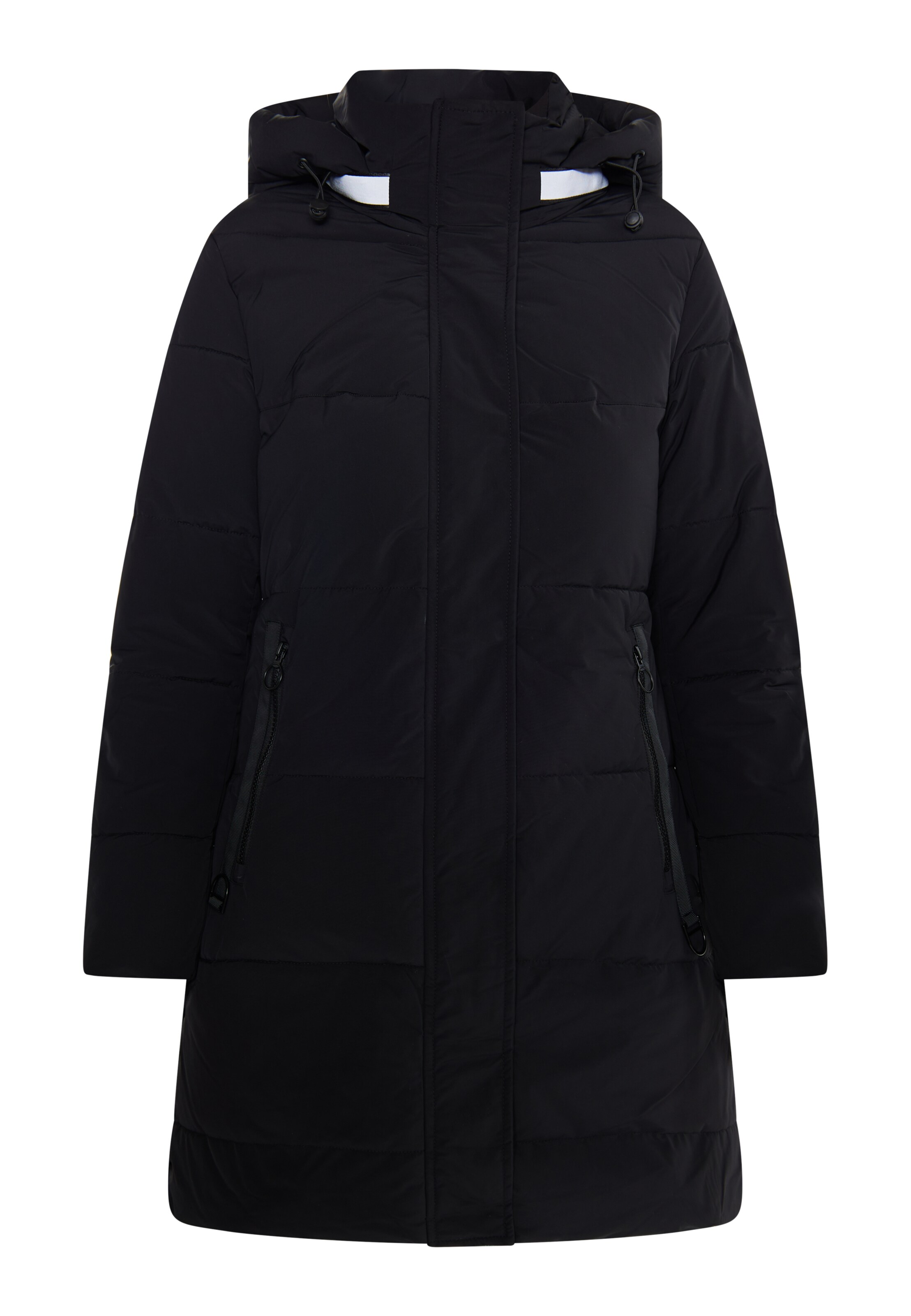 ICEBOUND Funktionsmantel 'askully' in Schwarz: Vorderseite