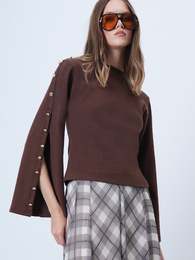 Trend Alaçatı Stili Tröja i mörkbrun, Produktvy