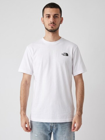 T-Shirt 'M EVO BOX NSE REG SS' THE NORTH FACE en blanc