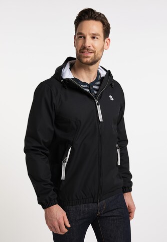 Schmuddelwedda - Chaqueta de entretiempo en negro: frente