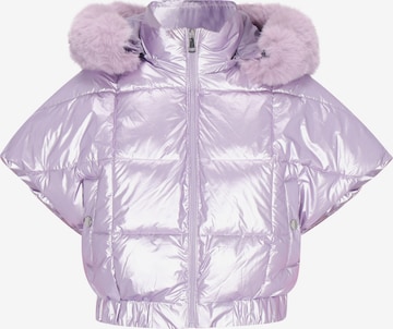 Gilet MYMO en violet : devant