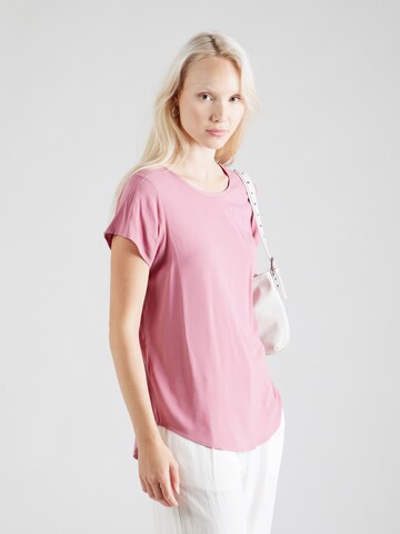 T-shirt 'Bella' VERO MODA en rose : devant