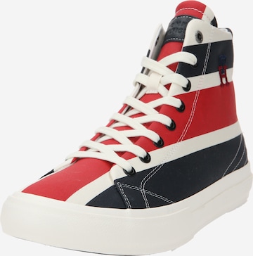 TOMMY HILFIGER High-top trainers in White: front