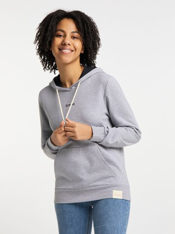 SOMWR Sweatshirt 'CULPRIT' in Grey: front