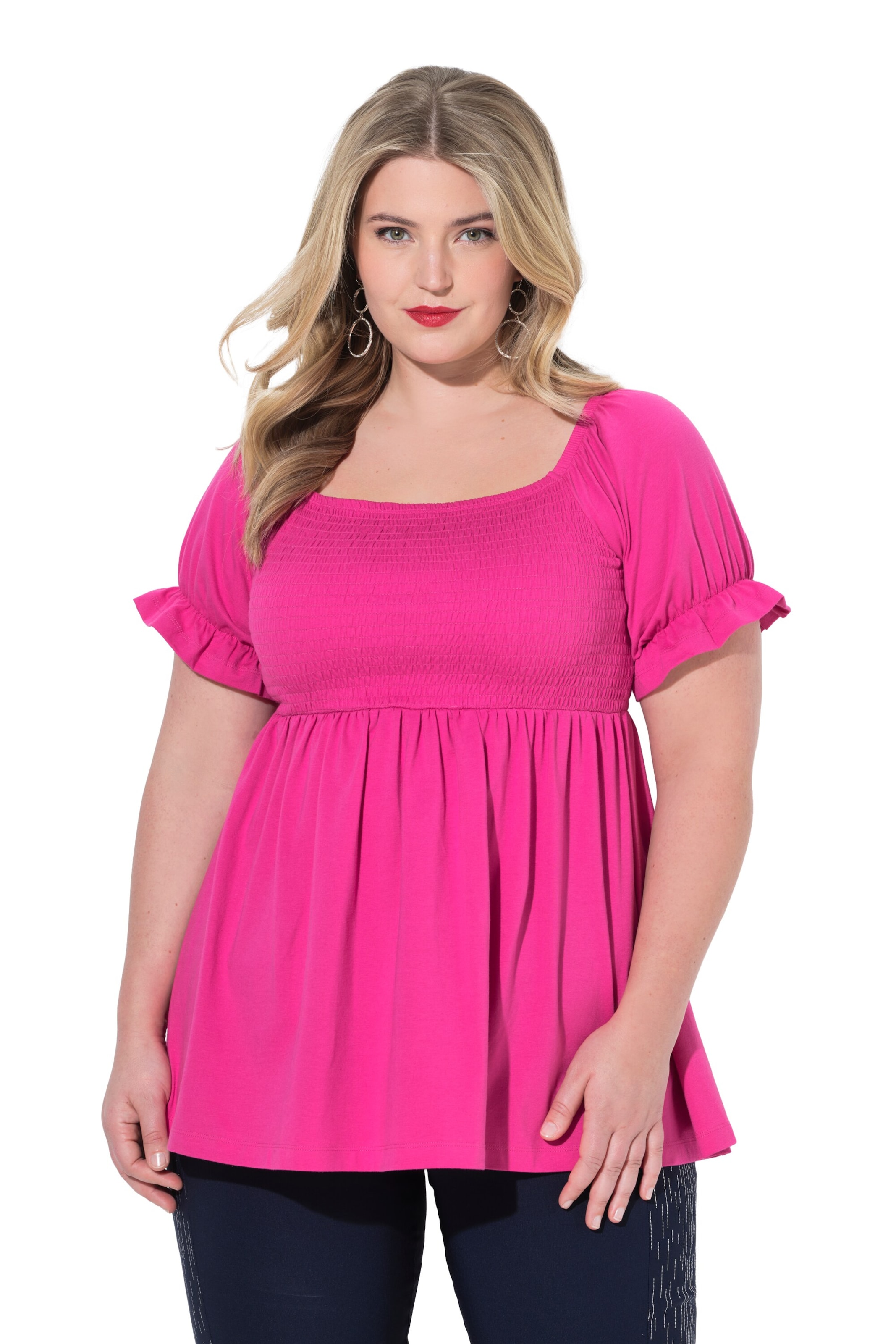 MIAMODA Shirt in Roze: voorkant