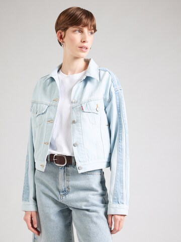 Veste mi-saison 'Shrunken 90's Stripe Trucker Jacket' LEVI'S ® en bleu : devant
