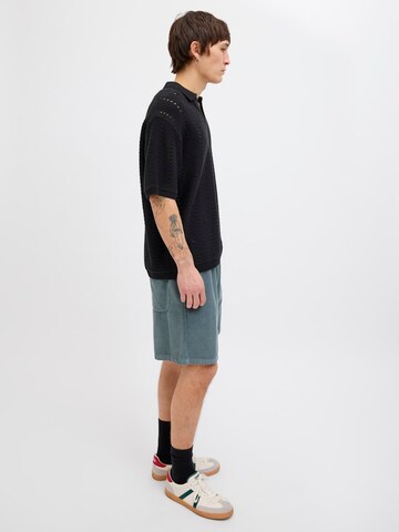 JACK & JONES Широкий Штаны в Синий