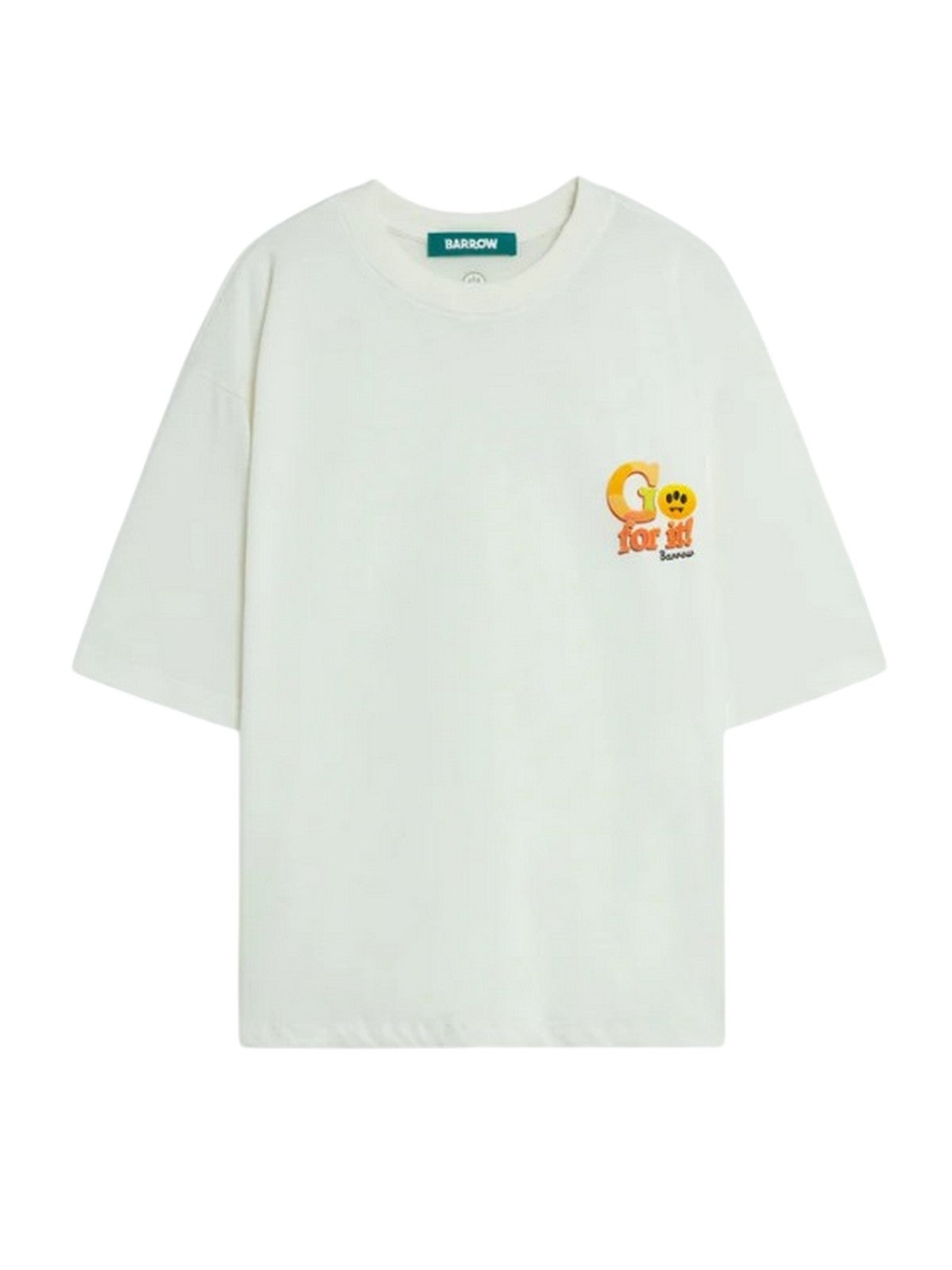 BARROW - Camiseta en blanco: frente
