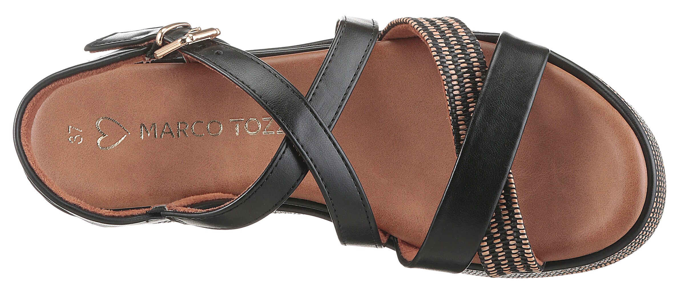 MARCO TOZZI Sandals in Black