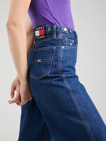 Tommy Jeans Szeroka nogawka Jeansy 'CLAIRE' w kolorze niebieski